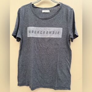 Preloved Abercrombie Gray T-Shirt Large
